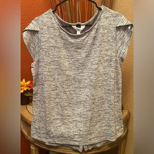NEW-Market & Spruce Bravyan Button Back Detail Knit Top